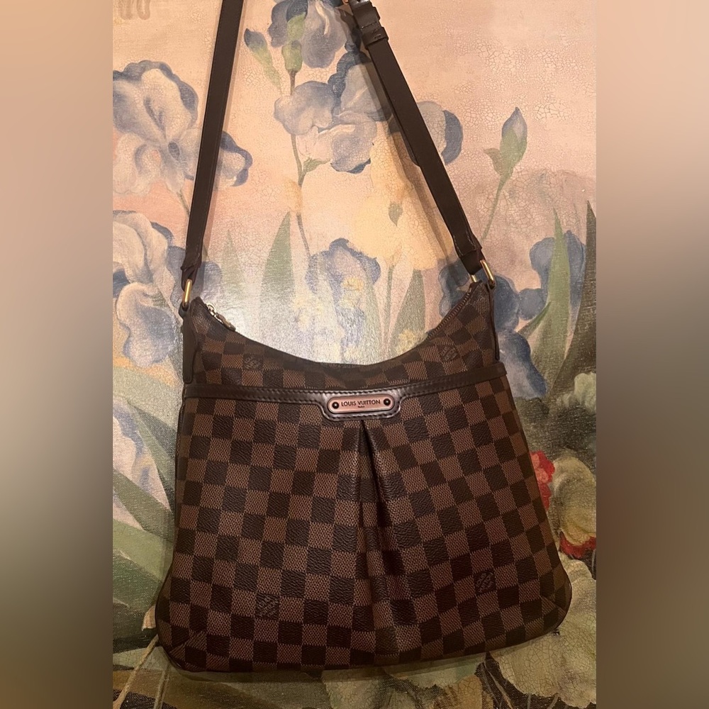 Louis Vuitton Damier Ebene Bloomsbury Bag w/original strap